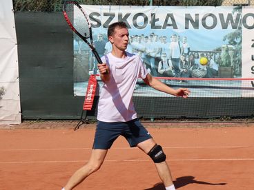 Błażej Pilarski tenisowym mistrzem Wielunia